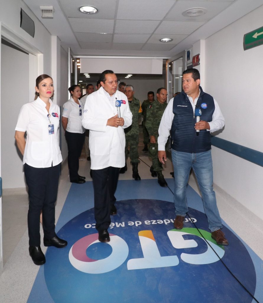 Abre en Guanajuato el primer Hospital Estatal de Atención COVID-19 en México
