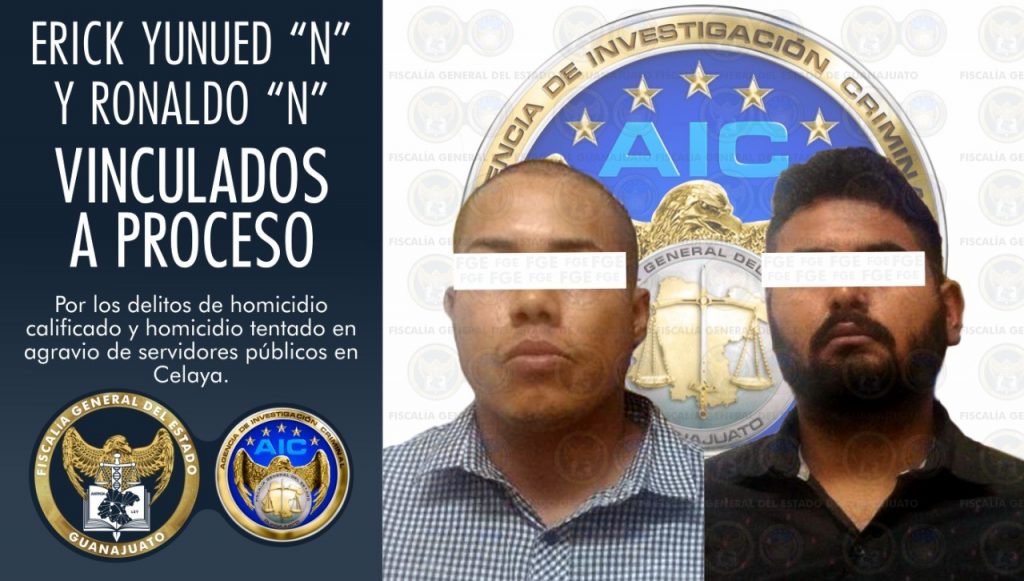 LOS VINCULAN A PROCESO POR HOMICIDIO Y TENTATIVA DE HOMICIDIO CONTRA 6 POLICÍAS DE LA AIC
