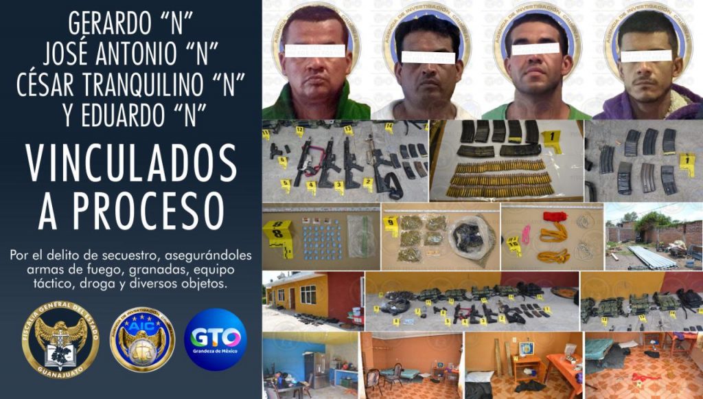 Un arsenal, drogas, explosivos y la desarticulación de peligroso grupo criminal son resultados de trabajo coordinado de la FGE y SSPE en Salamanca