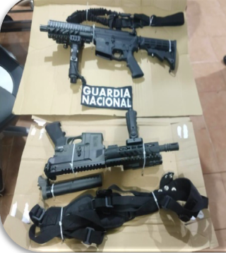 Sacan de circulación más de 40 armas de fuego, mil cartuchos y 24 mil dosis de droga en Guanajuato