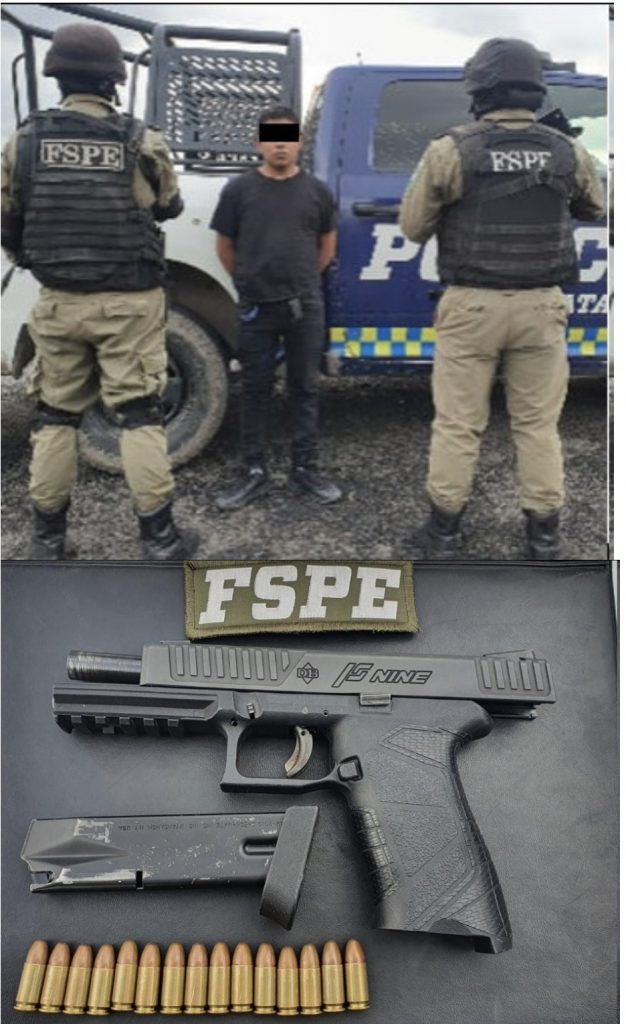 Detienen las FSPE en Apaseo el Alto a un hombre luego de agredir con arma de fuego contra un diputado local