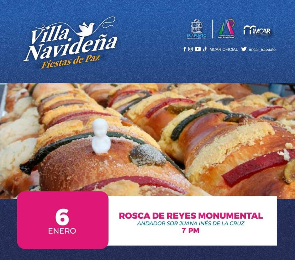 Invitan a Disfrutar de Rosca de Reyes