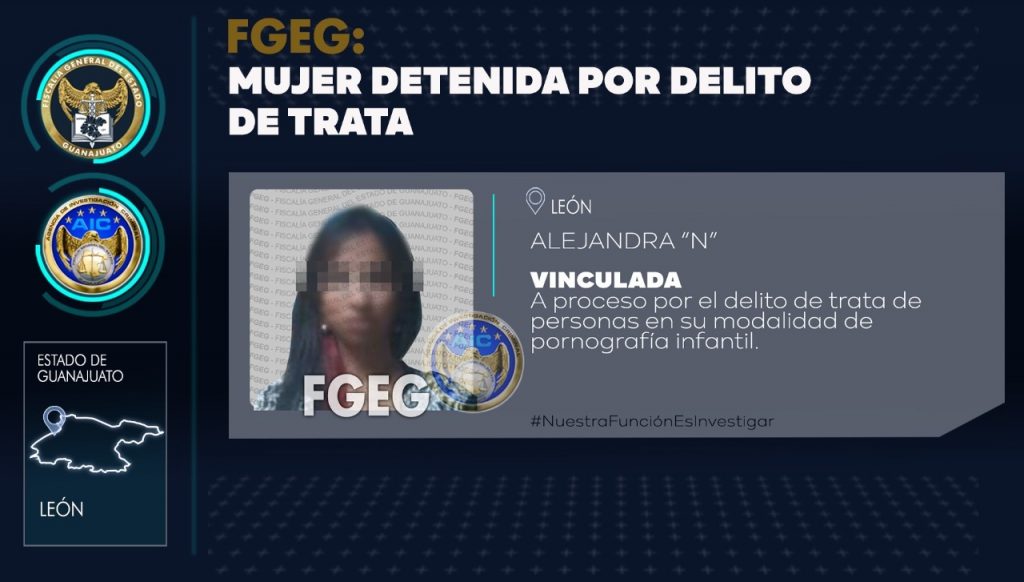 La UECOT rescató a una menor víctima de trata, en León