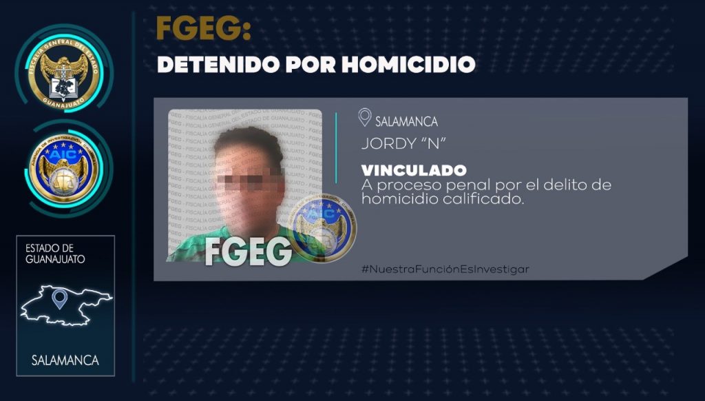 Un sujeto de 37 años es vinculado a proceso penal por el asesinato de un hombre en Salamanca