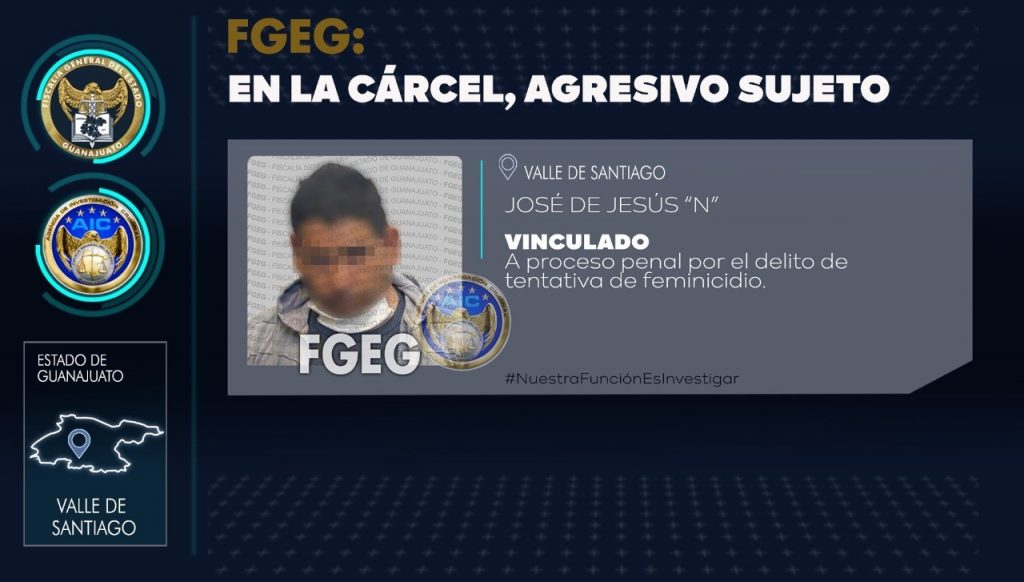 Agresivo carnicero en estado de ebriedad, intentó asesinar a su esposa, en Valle de Santiago y luego, arrepentido, trató de suicidarse