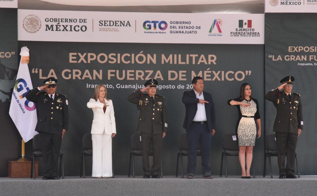 Arranca en Irapuato Expo Militar «La Gran Fuerza de México»