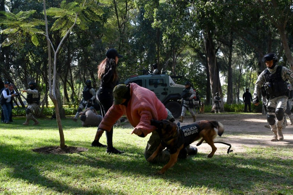 TIENE POLICÍA DE IRAPUATO, CANINOS ESPECIALISTAS EN BÚSQUEDAS