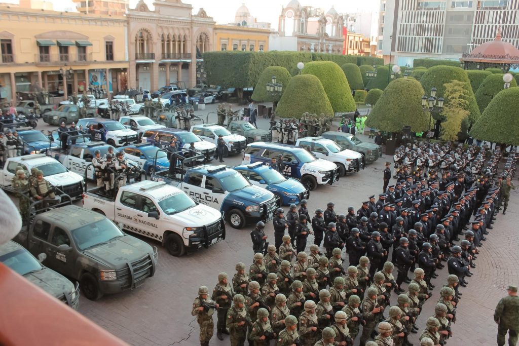 Presentan en León a las fuerzas de seguridad pública para el Fortalecimiento Integral de la Estrategia de Seguridad