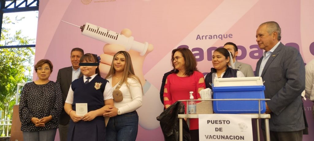 ARRANCA CAMPAÑA DE VACUNACIÓN CONTRA EL VPH