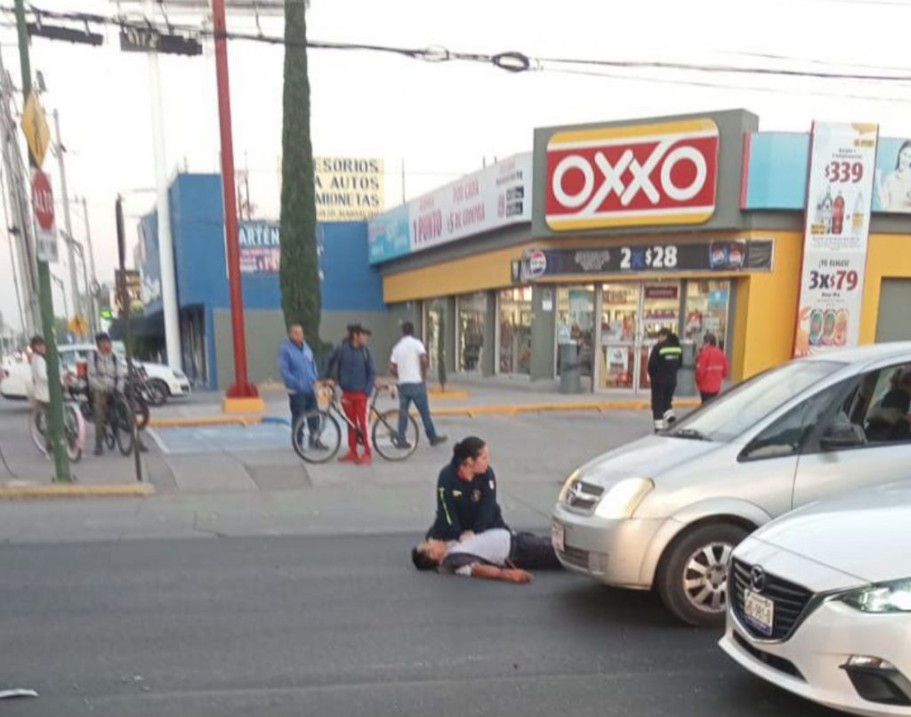 Policía de Celaya neutraliza a agresor